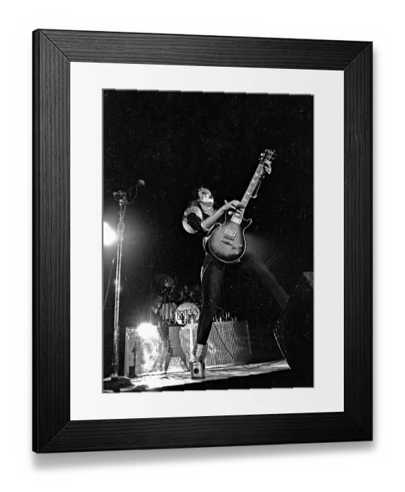 Framed Print : Photo of Frehley Ace Framed Print : Photo of Frehley Ace