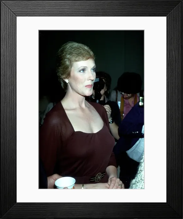 Framed Print : Julie Andrews Framed Print : Julie Andrews