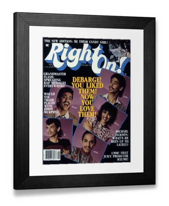 Framed Print : Photo of DeBarge Framed Print : Photo of DeBarge