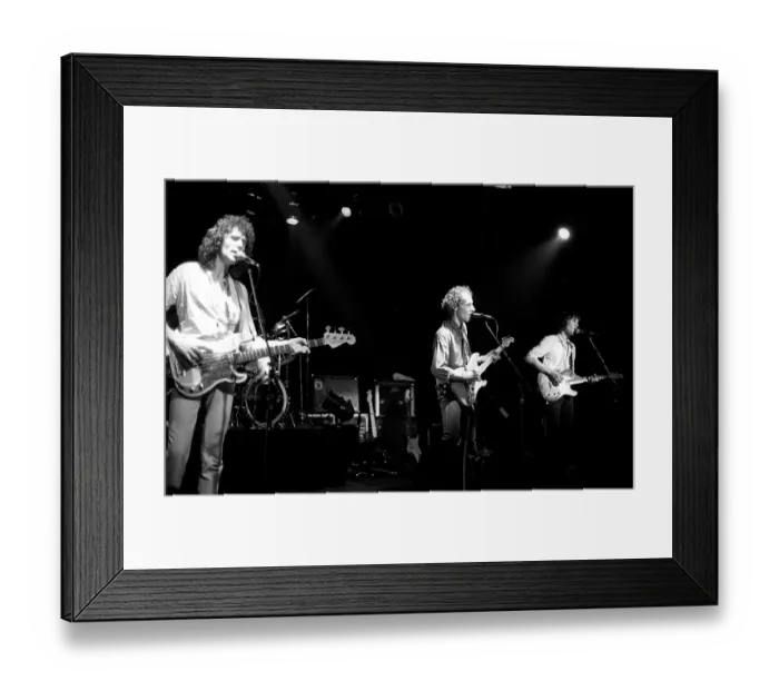 Framed Print : Photo of Dire Straits Framed Print : Photo of Dire Straits