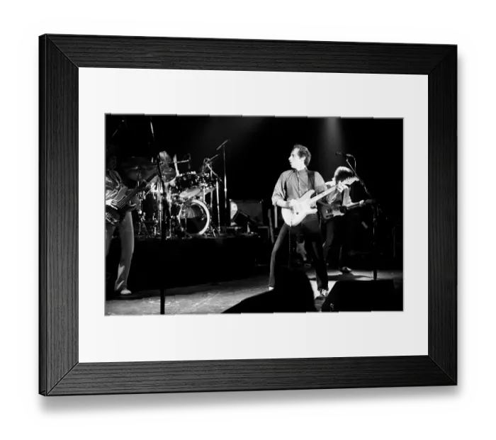 Framed Print : Photo of Dire Straits Framed Print : Photo of Dire Straits
