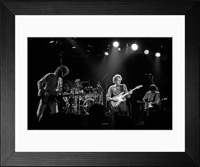 Framed Print : Photo of Dire Straits Framed Print : Photo of Dire Straits