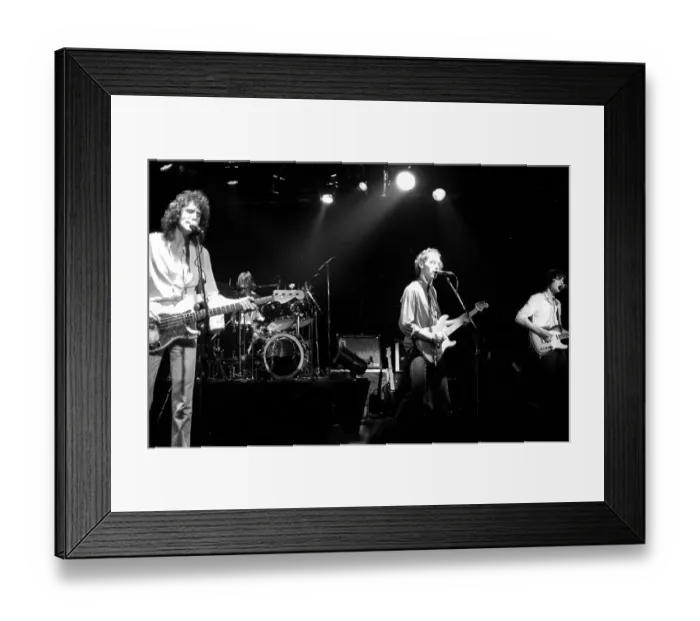 Framed Print : Photo of Dire Straits Framed Print : Photo of Dire Straits