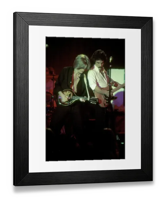 Framed Print : Photo of Hall & Oates Framed Print : Photo of Hall & Oates