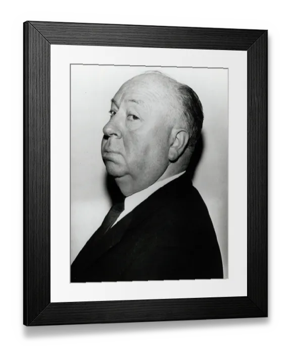 Framed Print : Photo of Alfred Hitchcock Framed Print : Photo of Alfred Hitchcock
