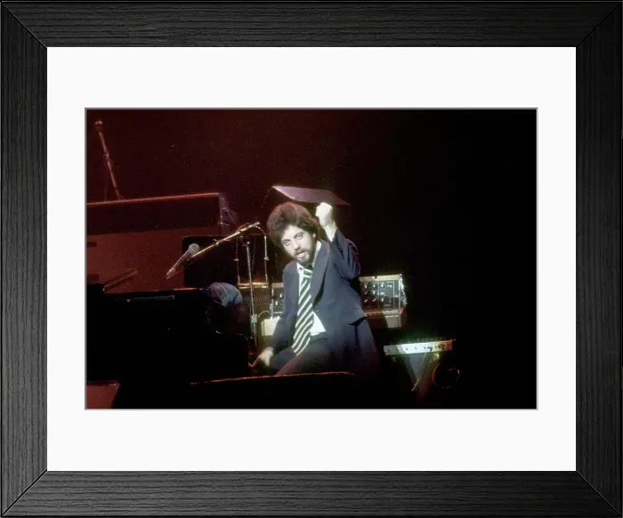 Framed Print : Billy Joel Performing Framed Print : Billy Joel Performing