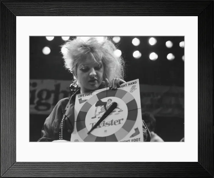 Framed Print : Photo of Cyndi Lauper Framed Print : Photo of Cyndi Lauper