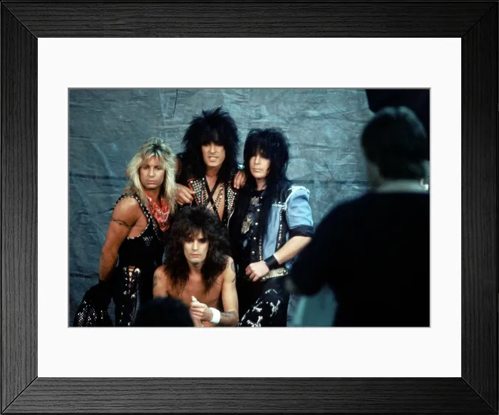 Framed Print : Photo of Motley Crue Framed Print : Photo of Motley Crue