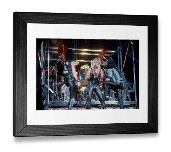 Framed Print : Photo of Motley Crue Framed Print : Photo of Motley Crue