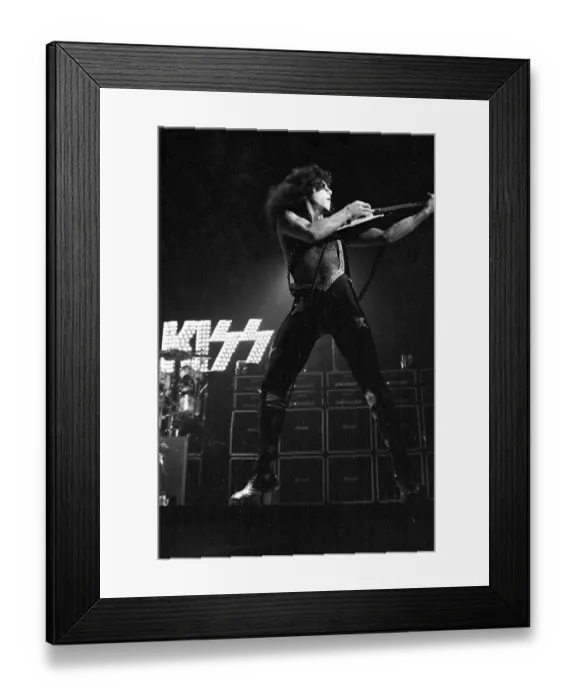 Framed Print : Photo of Paul Stanley Framed Print : Photo of Paul Stanley