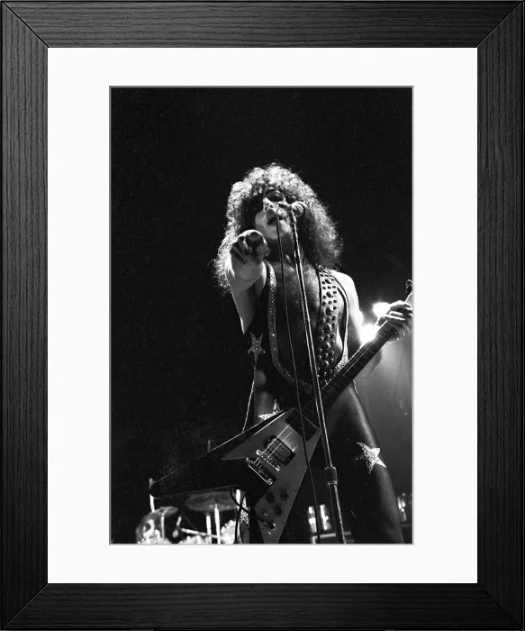 Framed Print : Photo of Paul Stanley Framed Print : Photo of Paul Stanley