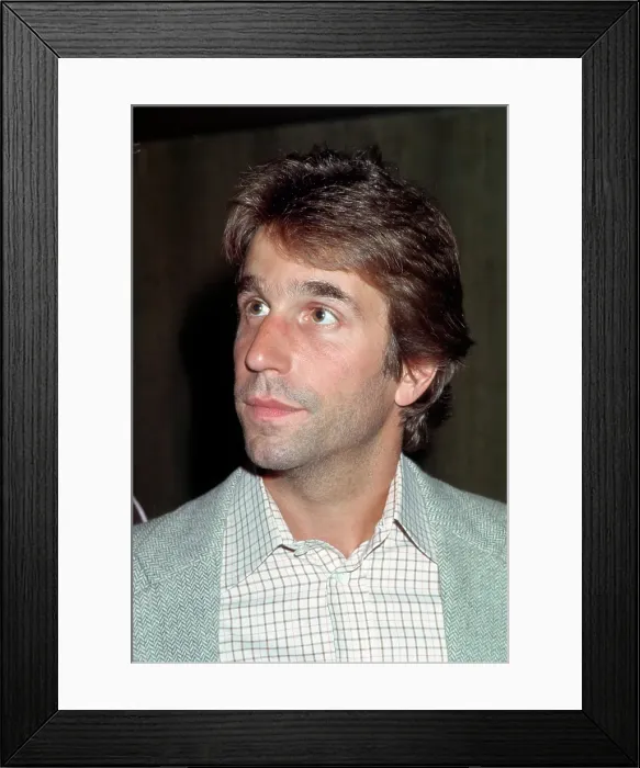 Framed Print : Photo of Henry Winkler Framed Print : Photo of Henry Winkler