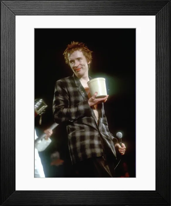 Framed Print : Photo of John Lydon Framed Print : Photo of John Lydon