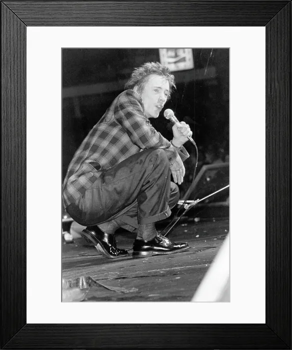 Framed Print : Photo of John Lydon Framed Print : Photo of John Lydon