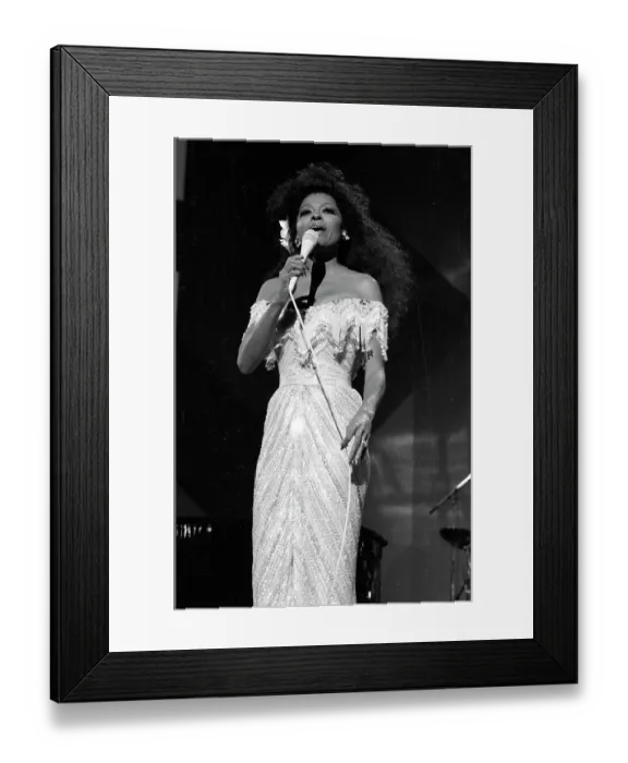 Framed Print : Diana Ross Performing Framed Print : Diana Ross Performing