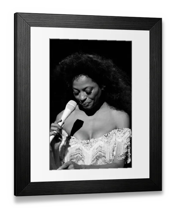 Framed Print : Diana Ross Performing Framed Print : Diana Ross Performing