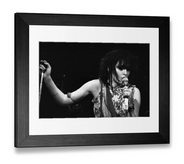 Framed Print : Photo of Siouxie and the Banshees Framed Print : Photo of Siouxie and the Banshees