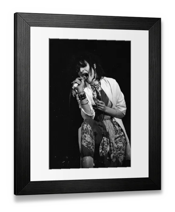 Framed Print : Photo of Siouxie and the Banshees Framed Print : Photo of Siouxie and the Banshees