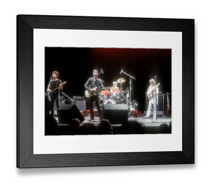 Framed Print : Talking Heads Performing Framed Print : Talking Heads Performing