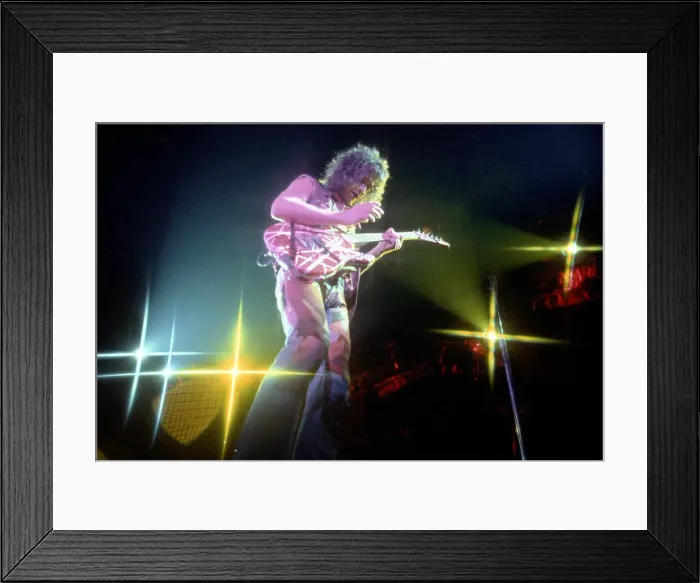 Framed Print : Photo of Van Halen Framed Print : Photo of Van Halen