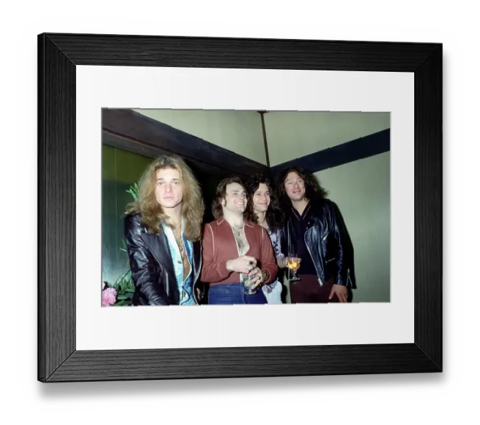 Framed Print : Photo of Van Halen Framed Print : Photo of Van Halen
