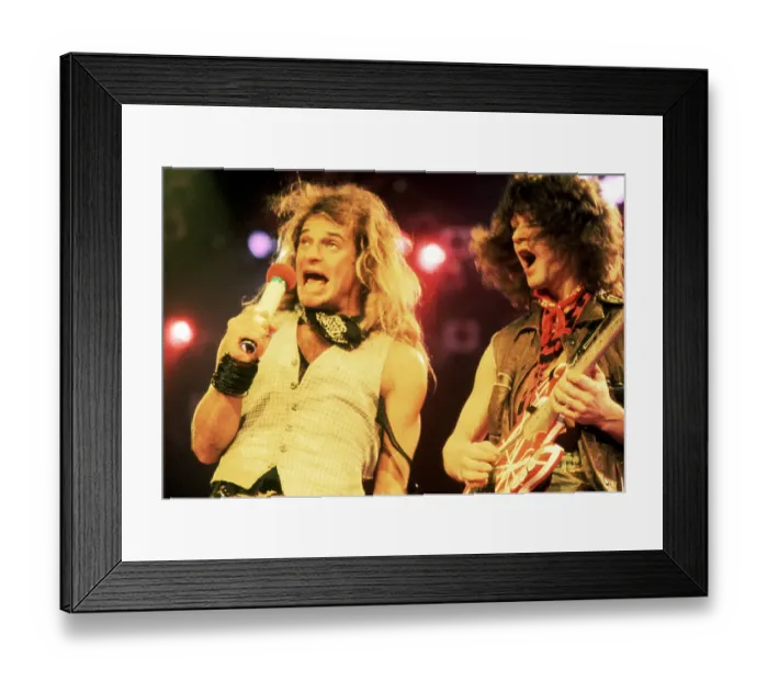 Framed Print : Photo of Van Halen
