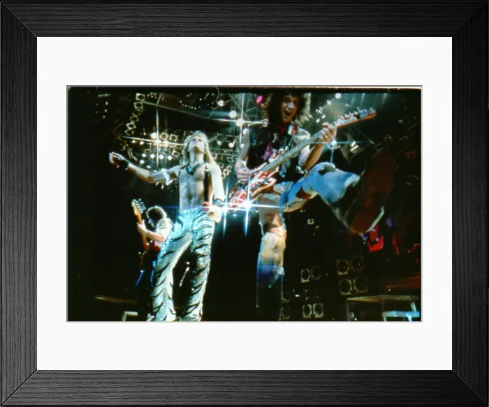 Framed Print : Photo of Van Halen Framed Print : Photo of Van Halen