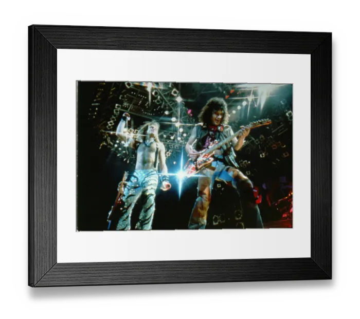 Framed Print : Photo of Van Halen Framed Print : Photo of Van Halen