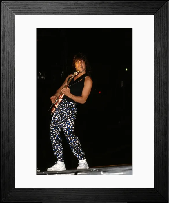 Framed Print : Photo of Van Halen