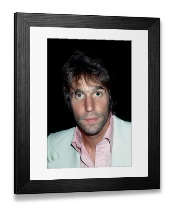 Framed Print : Photo of Henry Winkler Framed Print : Photo of Henry Winkler