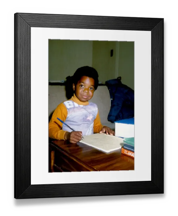 Framed Print : Gary Coleman Portrait