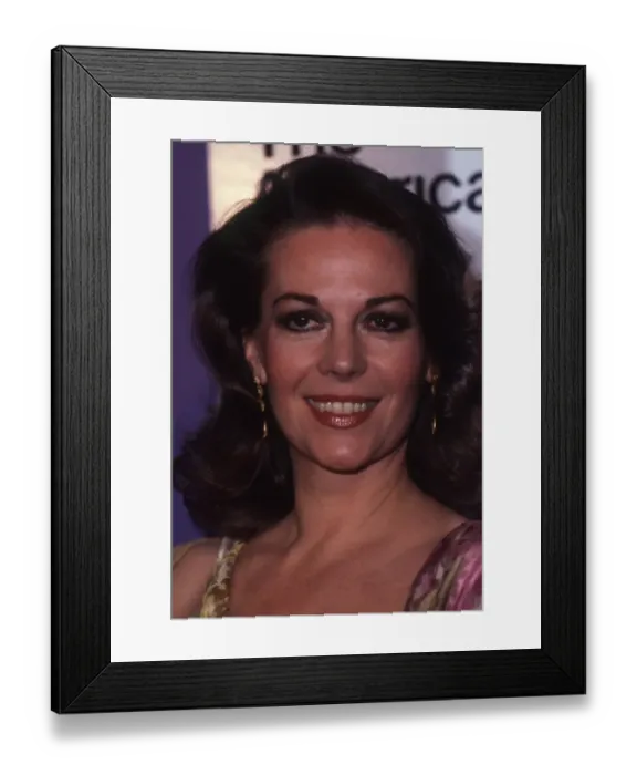 Framed Print : Natalie Wood Attends The American Movie Awards Framed Print : Natalie Wood Attends The American Movie Awards
