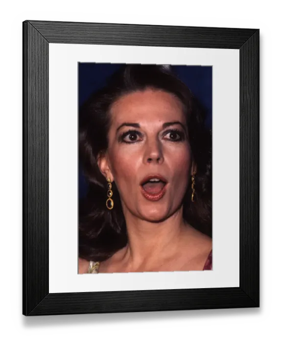 Framed Print : Natalie Wood Attends The American Movie Awards Framed Print : Natalie Wood Attends The American Movie Awards
