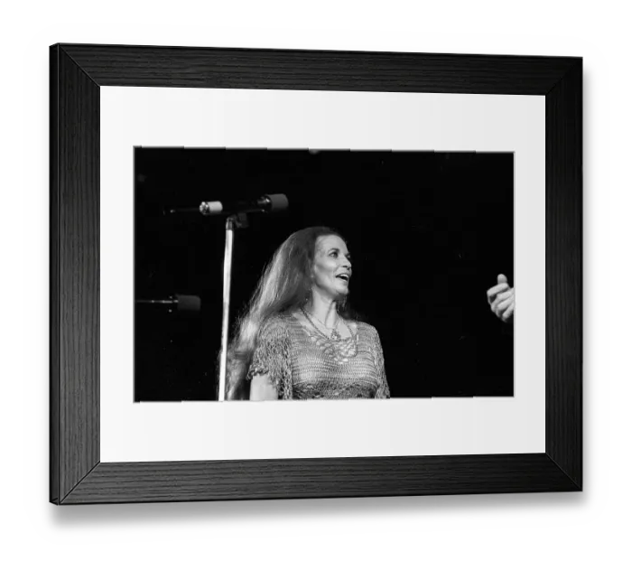 Framed Print : Photo of June Carter Cash Framed Print : Photo of June Carter Cash