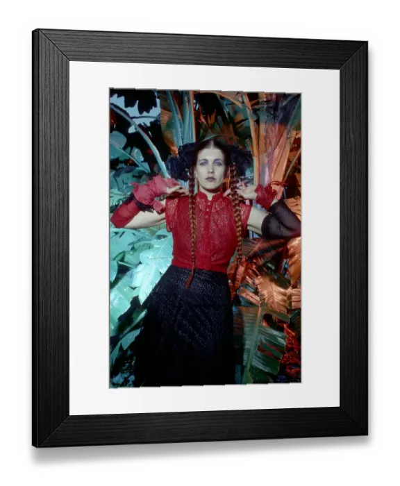 Framed Print : Photo of Lene Lovich Framed Print : Photo of Lene Lovich