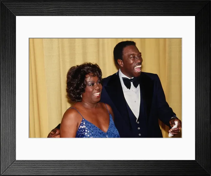Framed Print : Sarah Vaughan And Joe Williams At The Grammys Framed Print : Sarah Vaughan And Joe Williams At The Grammys