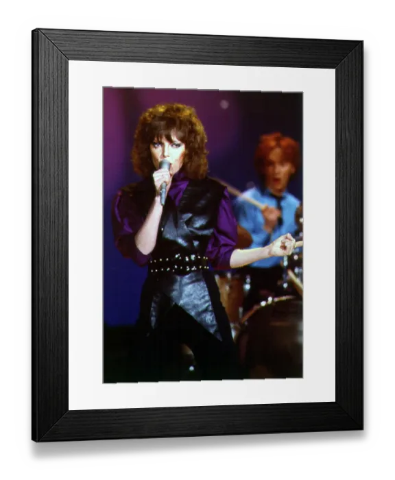 Framed Print : Pat Benatar On Bandstand
