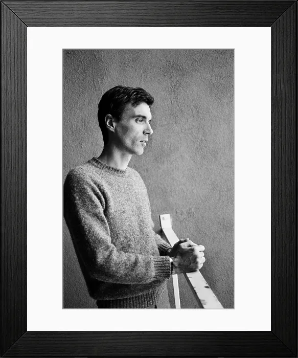 Framed Print : David Byrne Interview Framed Print : David Byrne Interview