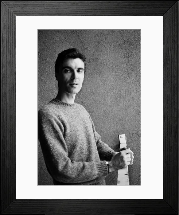 Framed Print : David Byrne Interview Framed Print : David Byrne Interview
