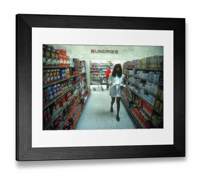 Framed Print : Queen Of Disco Shopping Framed Print : Queen Of Disco Shopping