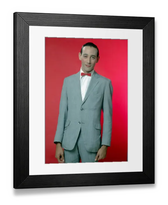 Framed Print : Paul Reubens Is Pee-wee Herman Framed Print : Paul Reubens Is Pee-wee Herman