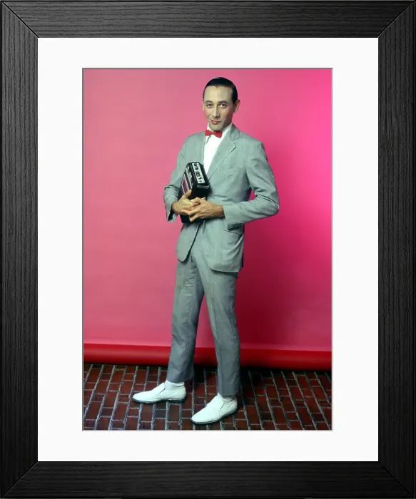 Framed Print : Paul Reubens Is Pee-wee Herman Framed Print : Paul Reubens Is Pee-wee Herman