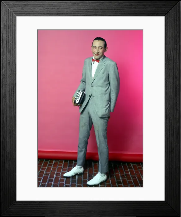 Framed Print : Paul Reubens Is Pee-wee Herman Framed Print : Paul Reubens Is Pee-wee Herman