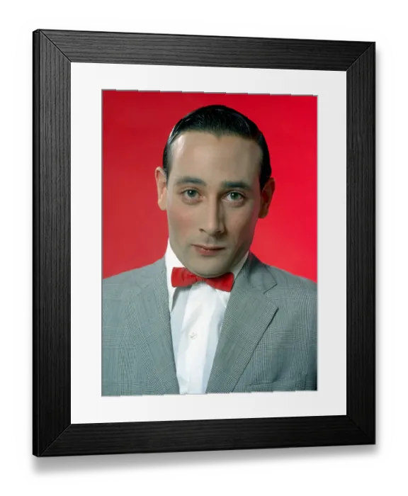 Framed Print : Pee-wee Herman Framed Print : Pee-wee Herman