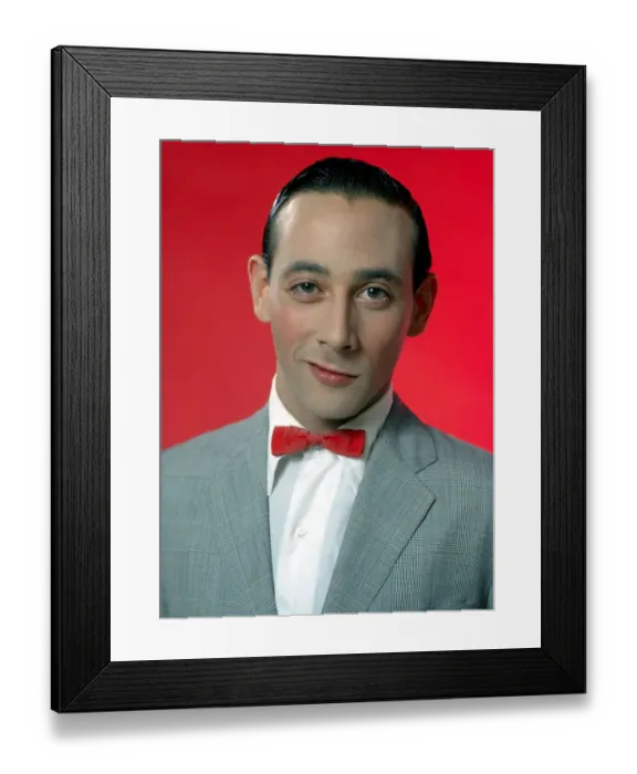 Framed Print : Pee-wee Herman Framed Print : Pee-wee Herman