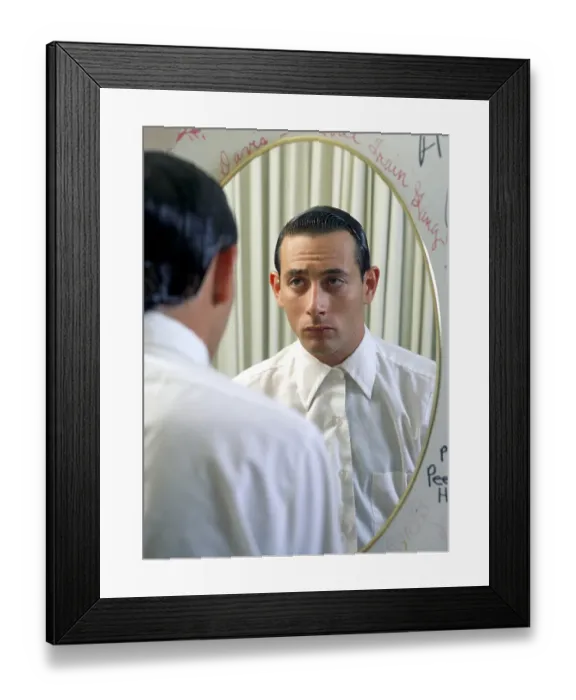 Framed Print : Paul Reubens Turns Into Pee-wee Herman Framed Print : Paul Reubens Turns Into Pee-wee Herman