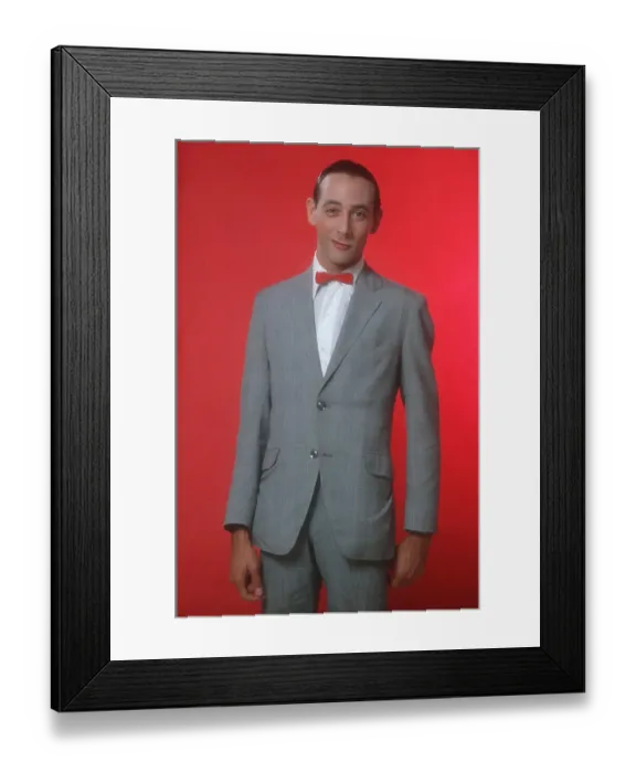 Framed Print : Paul Reubens Is Pee-wee Herman Framed Print : Paul Reubens Is Pee-wee Herman