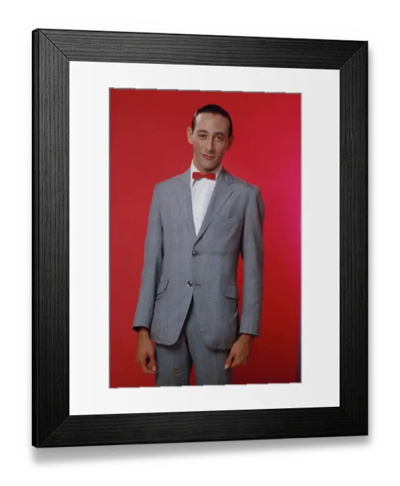 Framed Print : Paul Reubens Is Pee-wee Herman Framed Print : Paul Reubens Is Pee-wee Herman