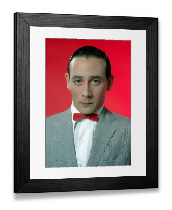 Framed Print : Pee-wee Herman Framed Print : Pee-wee Herman