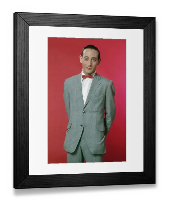 Framed Print : Paul Reubens, American Actor & Comedian Framed Print : Paul Reubens, American Actor & Comedian